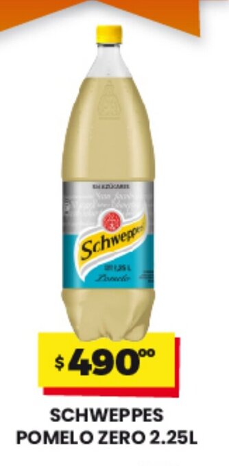 Eco Supermercados Schweppes Pomelo Zero 2.25 L oferta