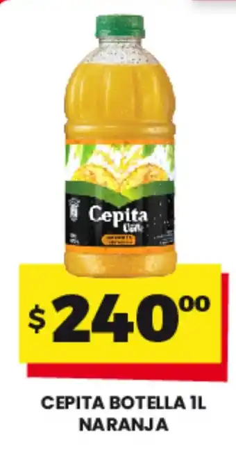 Cepita Botella 1L Naranja