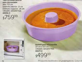 Tsu Cosméticos Savarín Para Microondas oferta