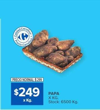 Carrefour Papa oferta