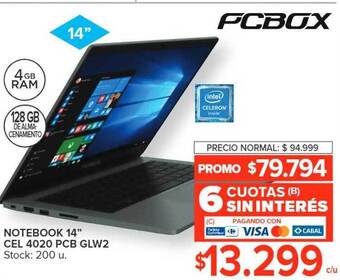 Carrefour Notebook 14 oferta