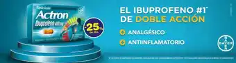 Actron ibuprofeno 400mg