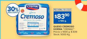 Carrefour Queso cremoso horma oferta