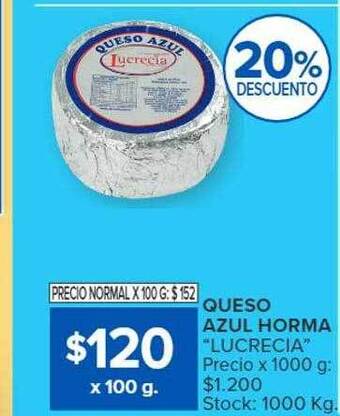 Carrefour Queso azul horma oferta