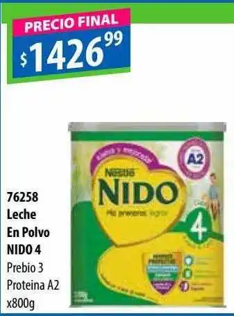 Micropack Leche en polvo nido 4 oferta