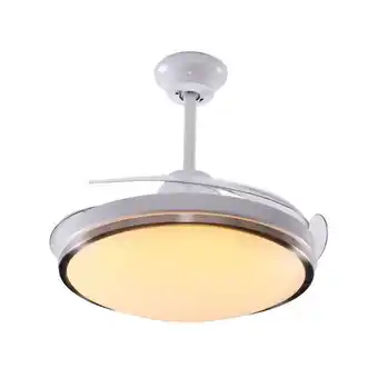 Carrefour Ventilador de techo peabody retractil pe vtra420b blanco oferta
