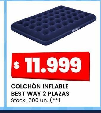 Changomas Colchón inflable bestway 2 plazas oferta