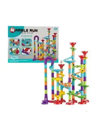 El Mundo del Juguete Juego bloques de construccion laberinto pipeline 113 piezas oferta
