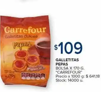 Carrefour Express Galletitas pepas oferta