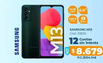 Maxi Hogar Samsung m13 oferta