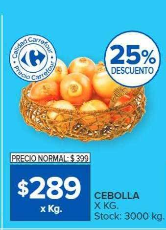 Carrefour Market Cebolla oferta