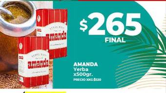 Supermayorista Vital Amanda yerba oferta