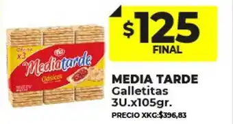 Supermayorista Vital Media tarde galletitas oferta