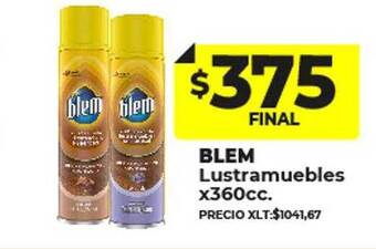 Supermayorista Vital Blem lustramuebles oferta