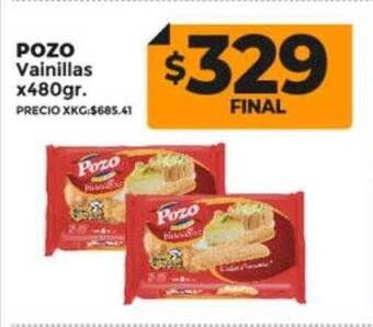 Supermayorista Vital Pozo vainillas oferta