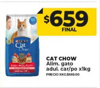 Supermayorista Vital Cat chow oferta