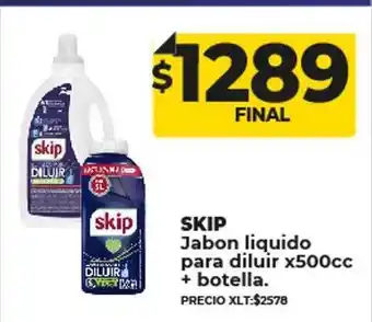 Supermayorista Vital Skip jabon liquido para diluir oferta