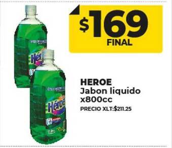 Supermayorista Vital Heroe jabon liquido oferta