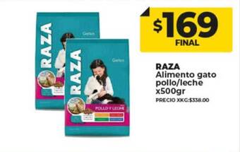 Supermayorista Vital Raza alimento gato pollo leche oferta