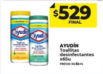 Supermayorista Vital Ayudin toallitas desinfectantes oferta
