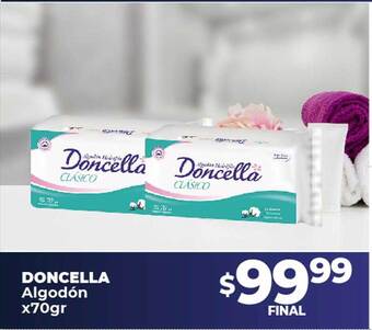 Supermayorista Vital Doncella algodon oferta
