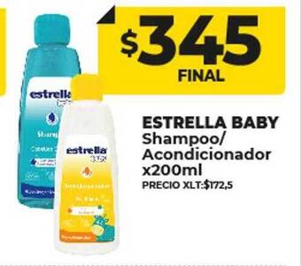 Supermayorista Vital Estrella baby shampoo-acondicionador oferta