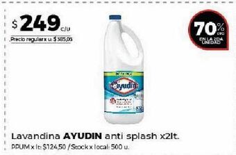 Disco Lavandina ayudin 2lt oferta