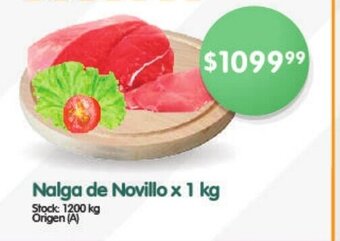 Supermercados Buenos Días Nalga De Novillo x 1 kg oferta