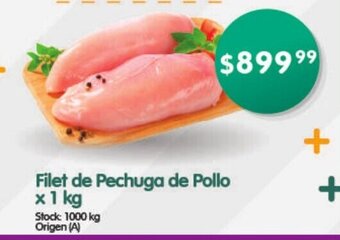 Supermercados Buenos Días Filet de Pechuga De Pollo x 1 kg oferta