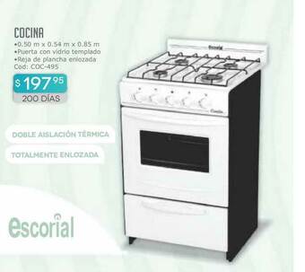 Cuotas del Sur Cocina Coc-495 Escorial oferta