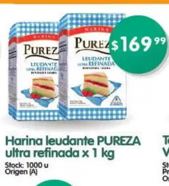 Supermercados Buenos Días Harina Leudante Pureza Ultra Refinada x 1kg oferta