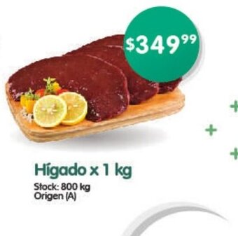 Supermercados Buenos Días Hígado x 1kg oferta