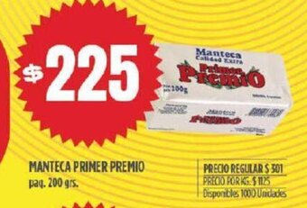 Supermercados Vea Manteca Primer Premio oferta