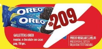 Supermercados Vea Galletitas Oreo oferta