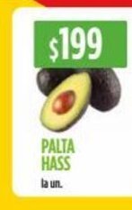 Supermercados Vea Palta Hass oferta