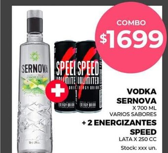 Supermercados Tadicor Vodka Sernova oferta
