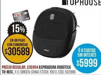Coto Aspiradora Robotica TH-M3C oferta