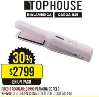 Coto Plancha De Pelo KF-540 oferta