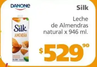 Actual Supermercados Silk Leche De Alemndras Natural x 946 ml oferta