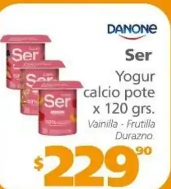 Actual Supermercados Ser Calpio Pote x 120 grs oferta