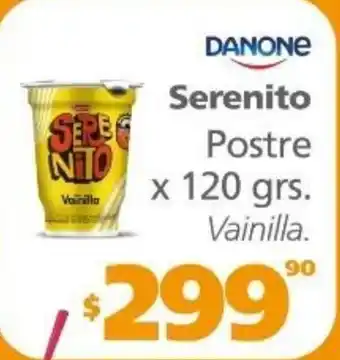 Actual Supermercados Serenito Postre x 120 grs Vainilla oferta
