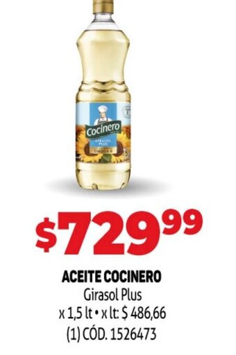 Makro Aceite Cocinero oferta