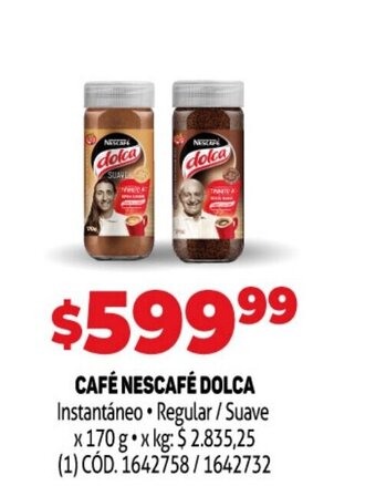 Makro Café Nescafé Dolca oferta
