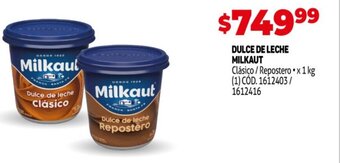 Makro Dulce de Leche Milkaut oferta