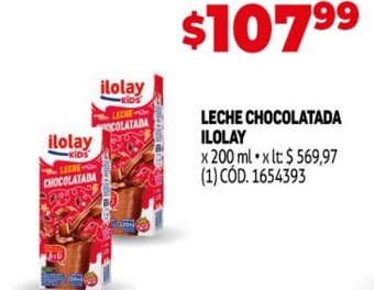 Makro Leche Chocolatada Ilolay oferta