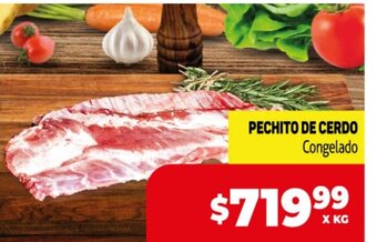 Makro Pechito De Cerdo Congelado oferta
