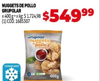 Makro Nuggets de Pollo Grupolar oferta