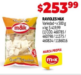Makro Ravioles M&K oferta