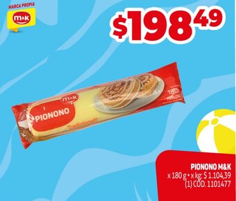Makro Pionono M&K oferta