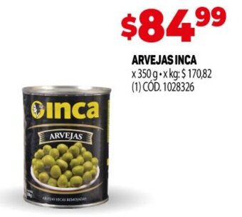 Makro Arvejas Inca oferta